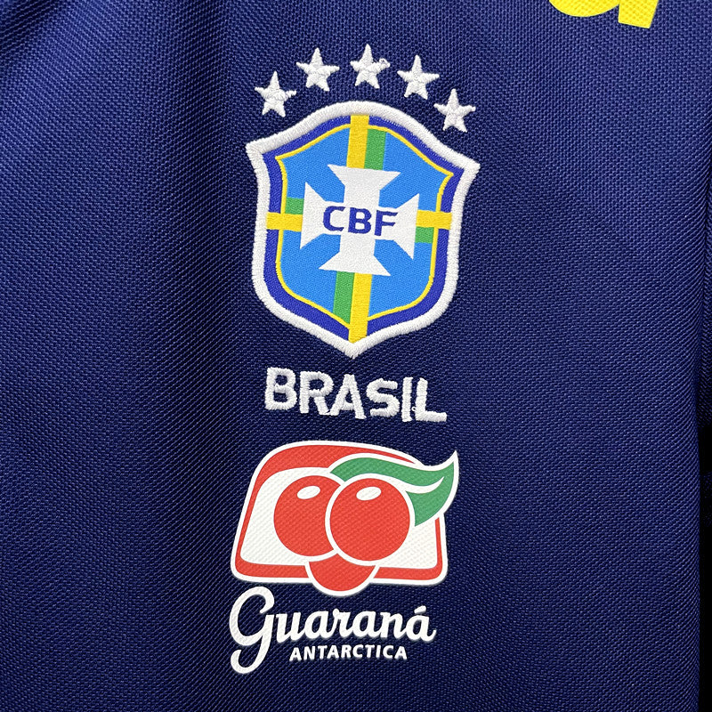 CAMISA BRASIL PRE JOGO ROYAL BLUE