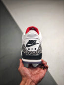 Tênis Nike Air Jordan 3 Retro "Free Throw Line White Cement"