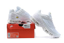 NIKE AIR MAX PLUS 3 PREMIUM TRIPLE WHITE