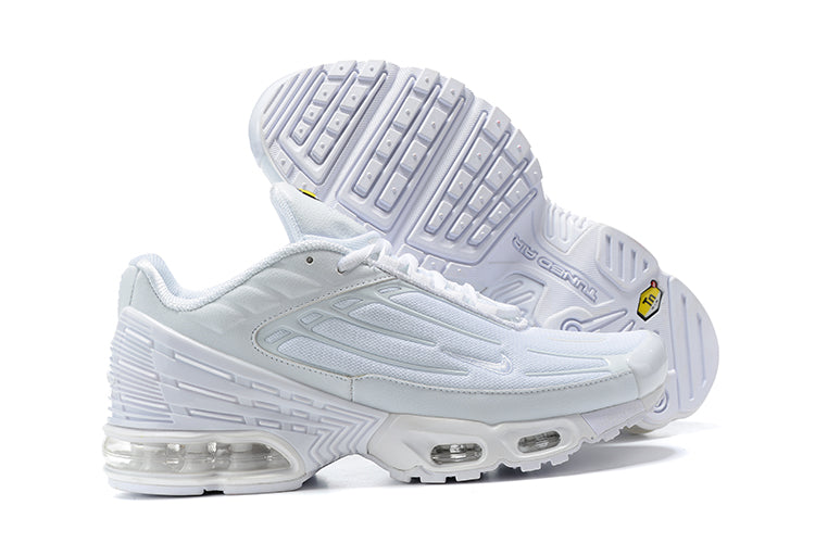 NIKE AIR MAX PLUS 3 PREMIUM TRIPLE WHITE