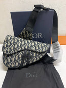 DIOR SADDLE BAG BLACK DETAILS