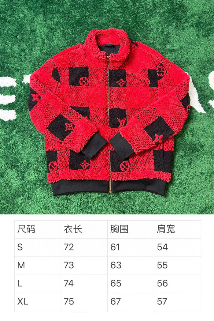 JAQUETA LV RED  CHECKED PREMIUM 1.1