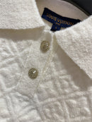 LV CAMISA POLO ESPECIAL WHITE