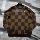 LV SWEATER CHECKED