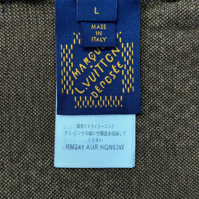 LV SWEATER CHECKED