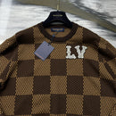 LV SWEATER CHECKED