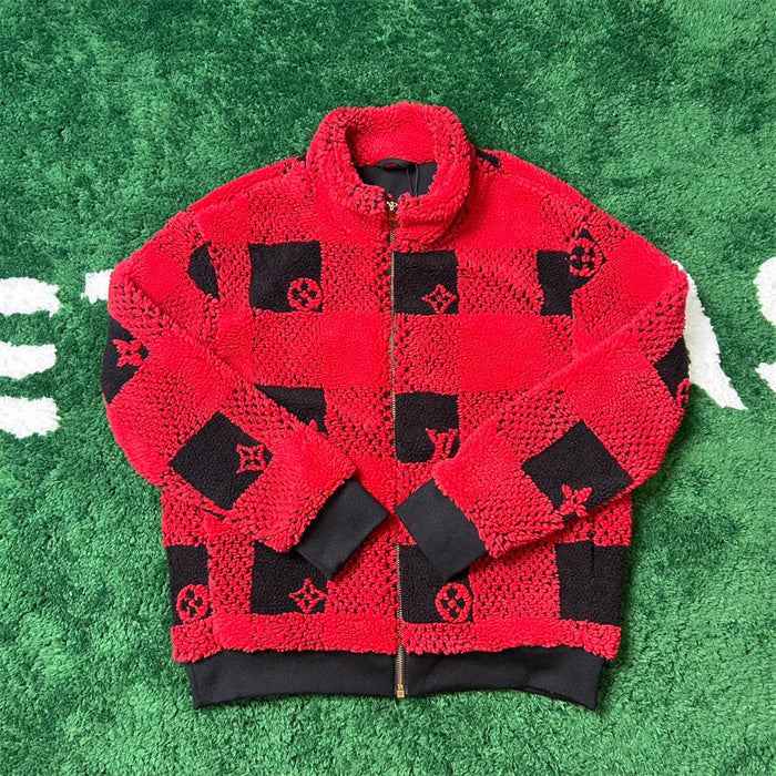 JAQUETA LV RED  CHECKED PREMIUM 1.1