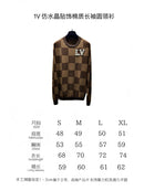 LV SWEATER CHECKED