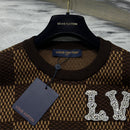 LV SWEATER CHECKED
