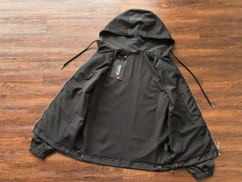 TRAPSTAR WINDBREAKER PREMIUM 1.1 ALL BLACK