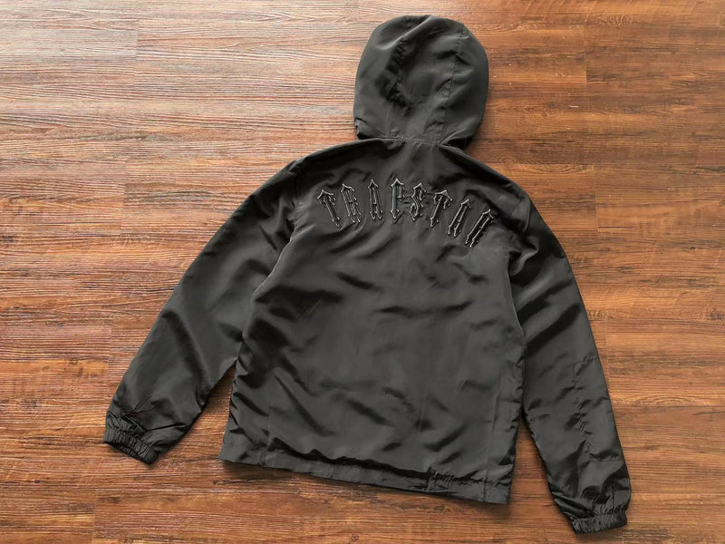 TRAPSTAR WINDBREAKER PREMIUM 1.1 ALL BLACK