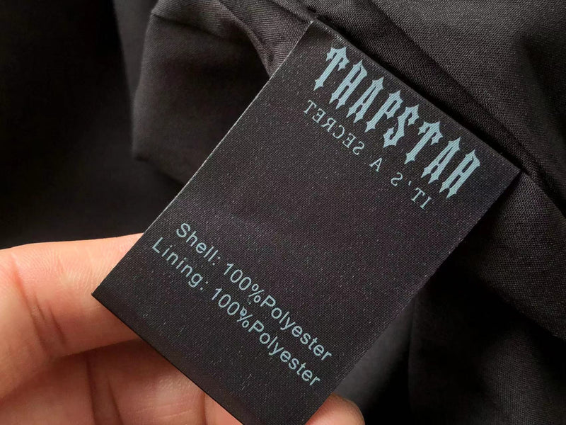 TRAPSTAR WINDBREAKER PREMIUM 1.1 ALL BLACK