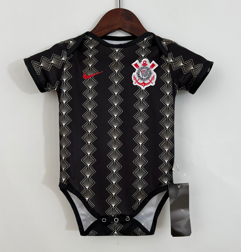 BABY JERSEY BODY FAN CORINTHIANS