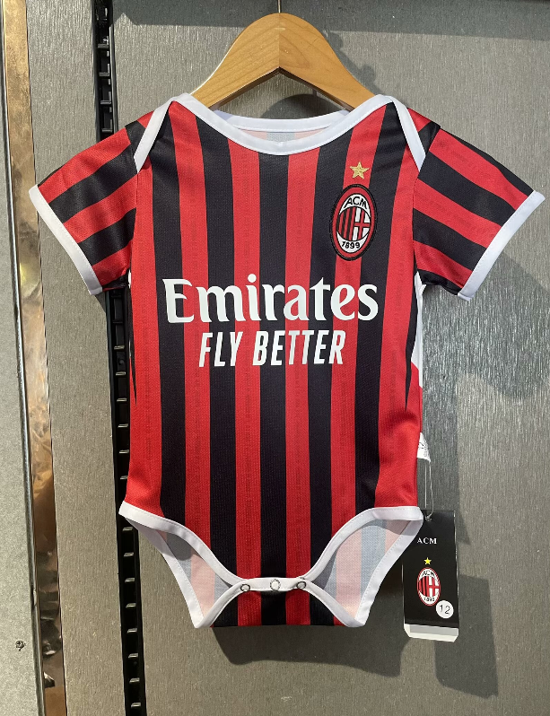 BABY JERSEY BODY FAN MILAN