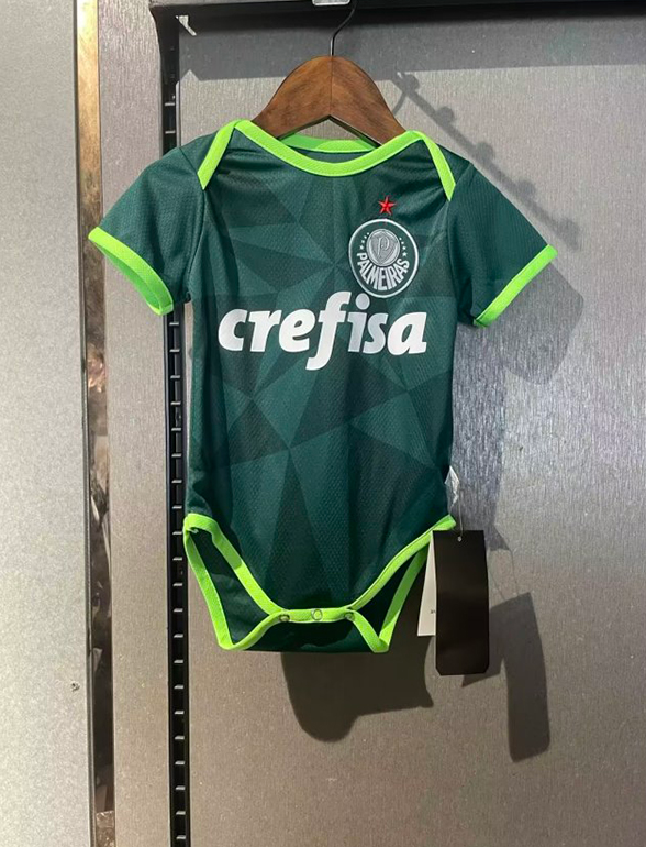 BABY JERSEY PALMEIRAS BODY FAN