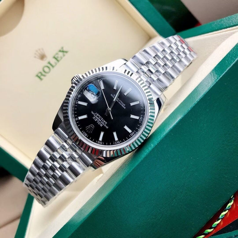 ROLEX SILVER BLACK PREMIUM 1.1