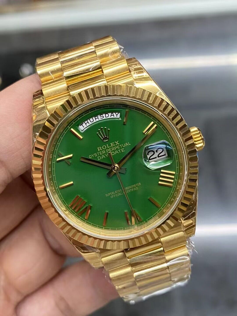 ROLEX GOLD GREEN PREMIUM 1.1