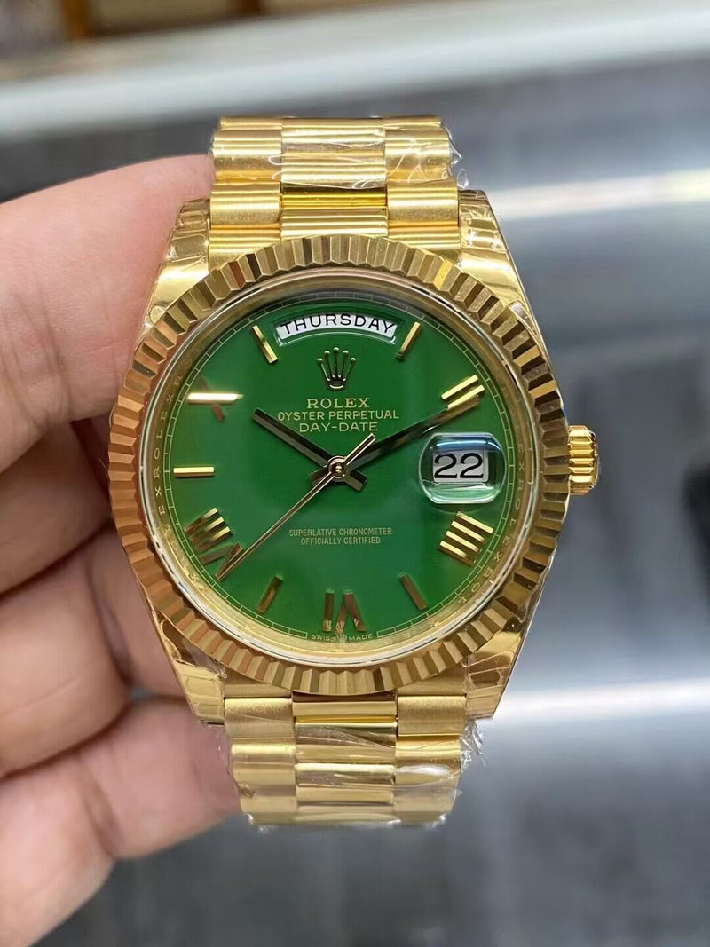 ROLEX GOLD GREEN PREMIUM 1.1