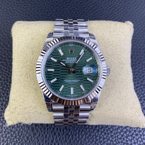 ROLEX 1.1 PREMIUM SILVER GREEN