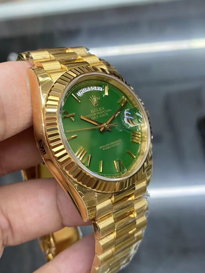ROLEX GOLD GREEN PREMIUM 1.1