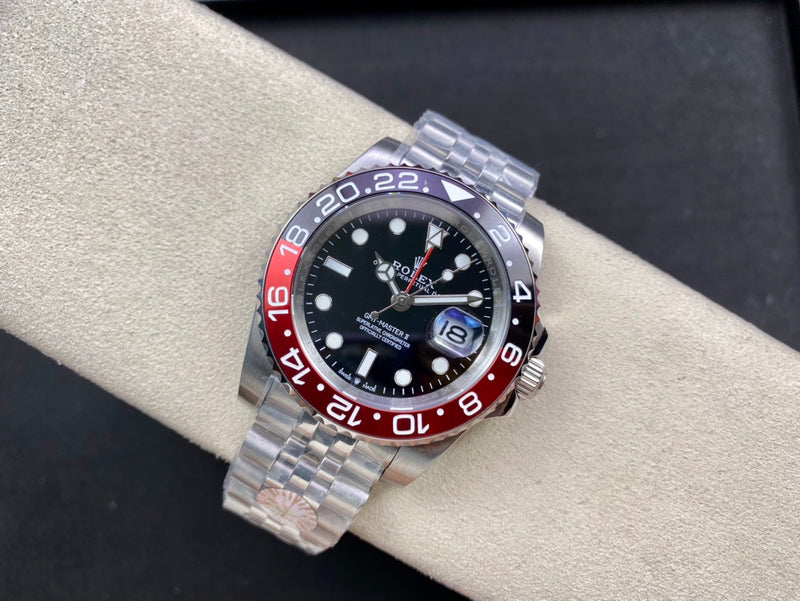 ROLEX 1.1 PREMIUM RED BLACK SILVER