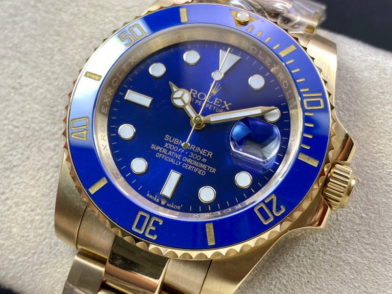 ROLEX PREMIUM 1.1 GOLD BLUE