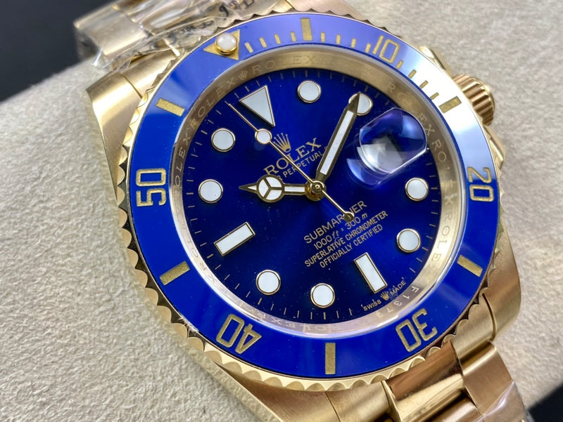 ROLEX PREMIUM 1.1 GOLD BLUE