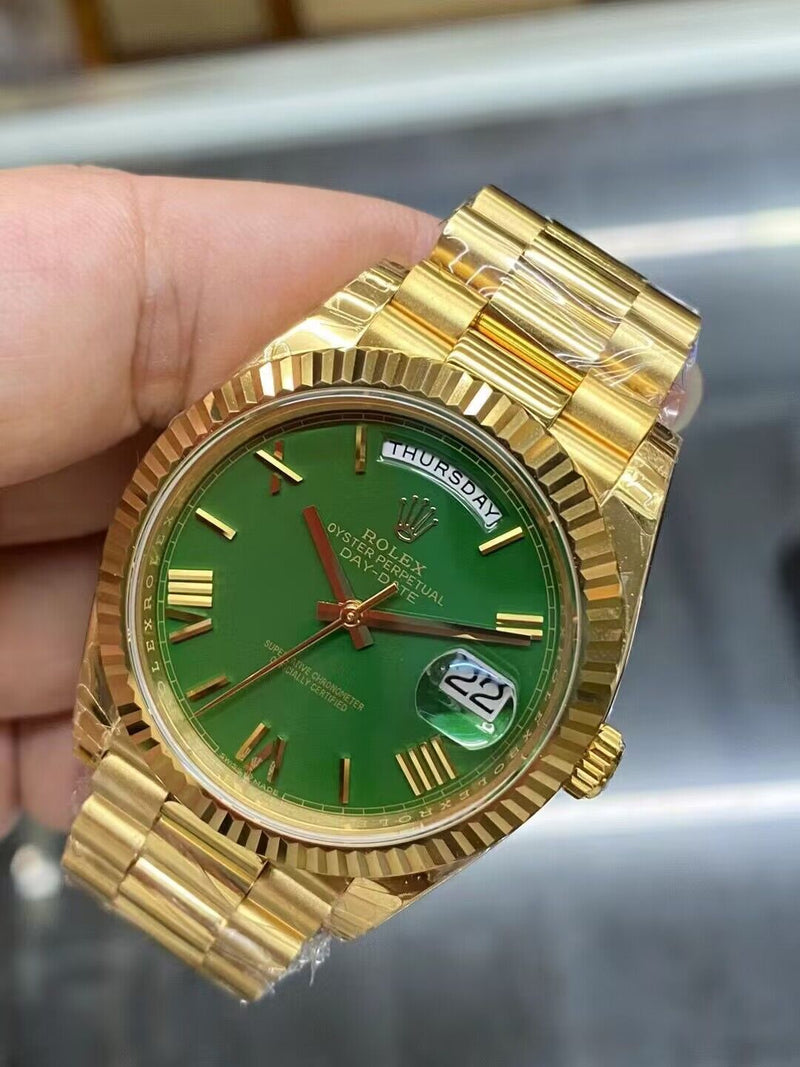 ROLEX GOLD GREEN PREMIUM 1.1