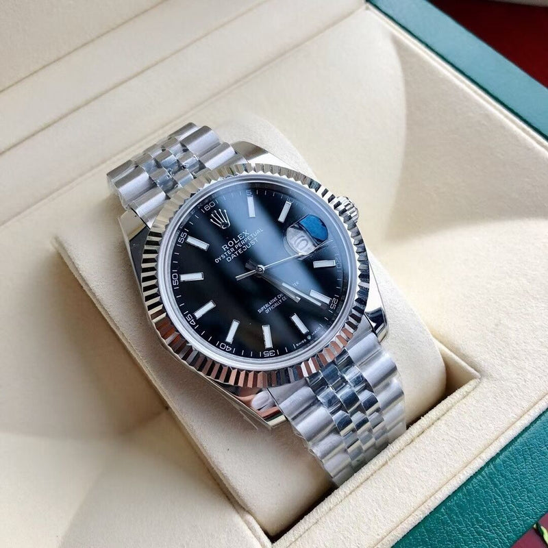 ROLEX SILVER BLACK PREMIUM 1.1