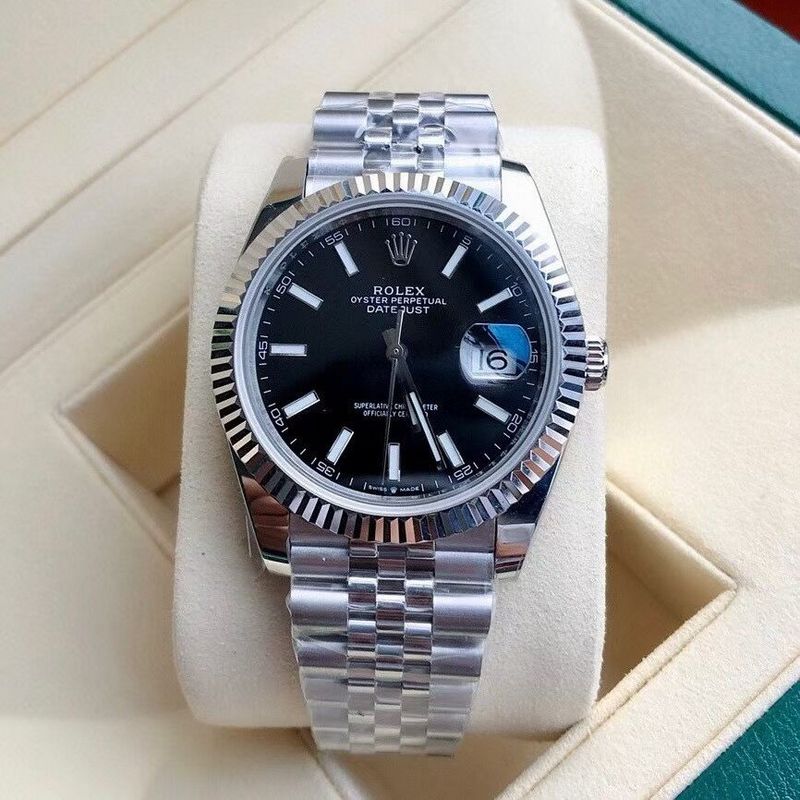 ROLEX SILVER BLACK PREMIUM 1.1