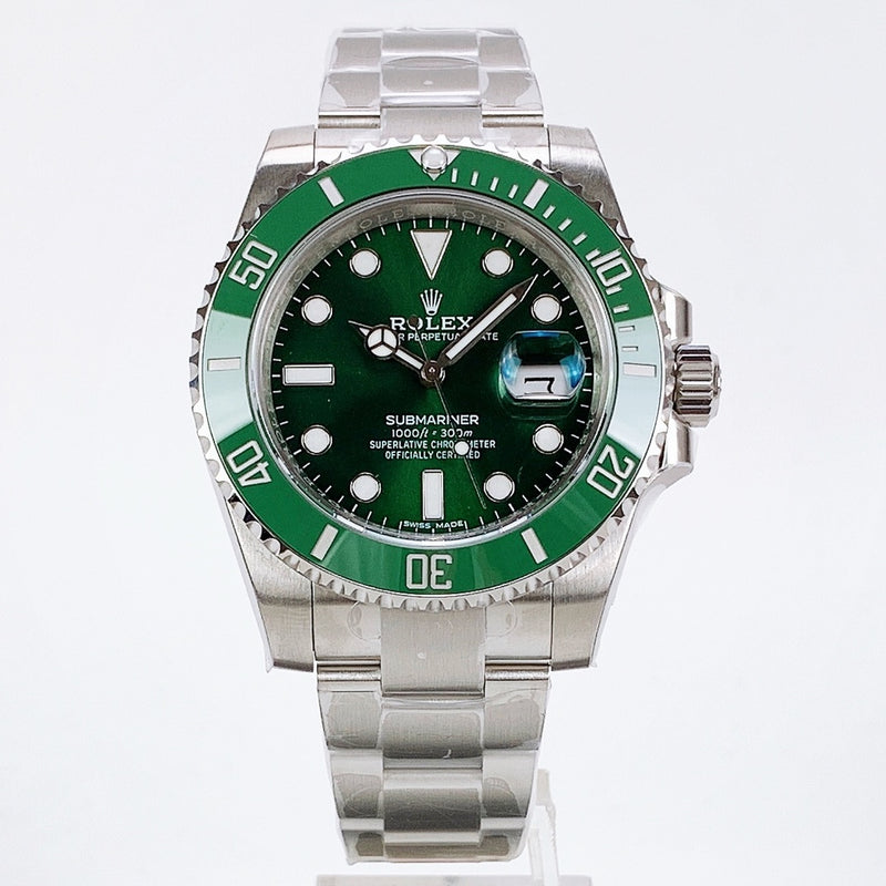 ROLEX SILVER GRENN 1.1 PREMIUM