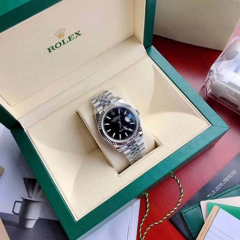 ROLEX SILVER BLACK PREMIUM 1.1