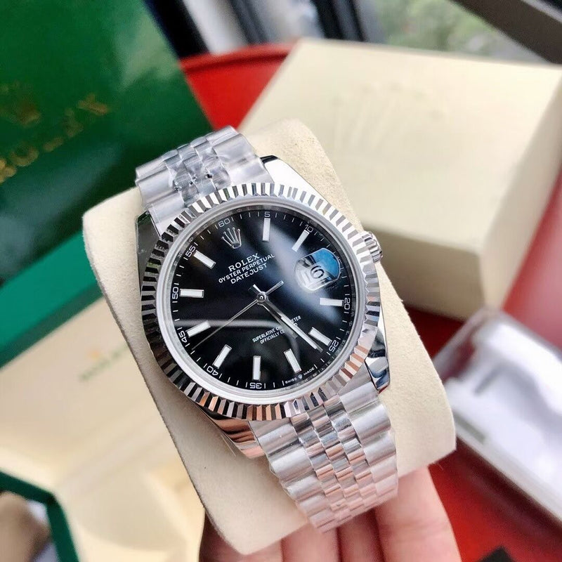 ROLEX SILVER BLACK PREMIUM 1.1