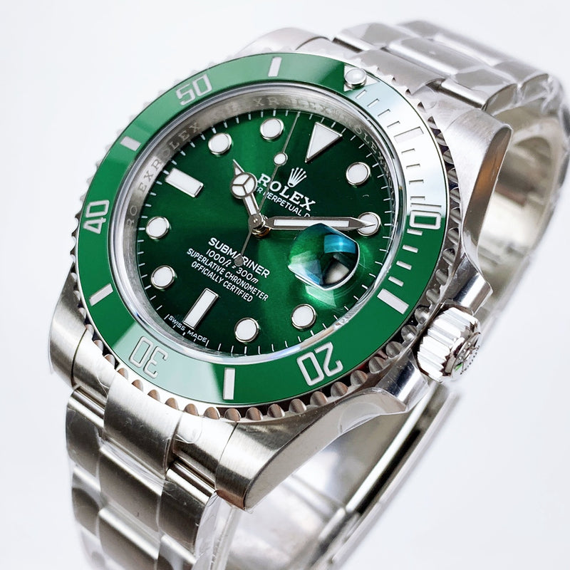 ROLEX SILVER GRENN 1.1 PREMIUM