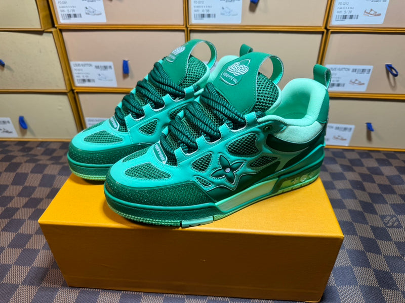 Louis Vuitton LV Skate Sneaker all green