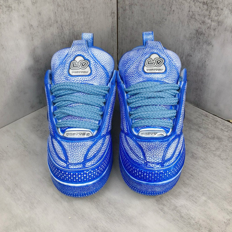 Louis Vuitton LV Skate 2 Sneaker street blue
