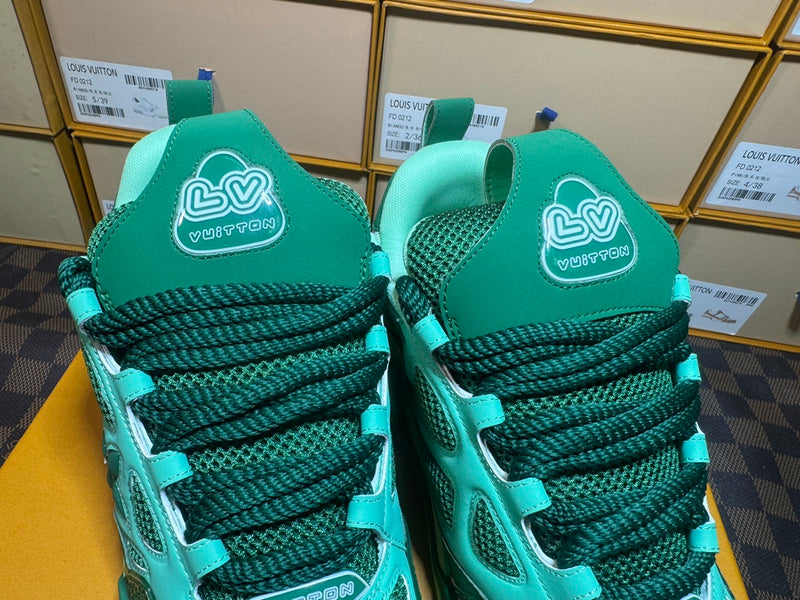 Louis Vuitton LV Skate Sneaker all green