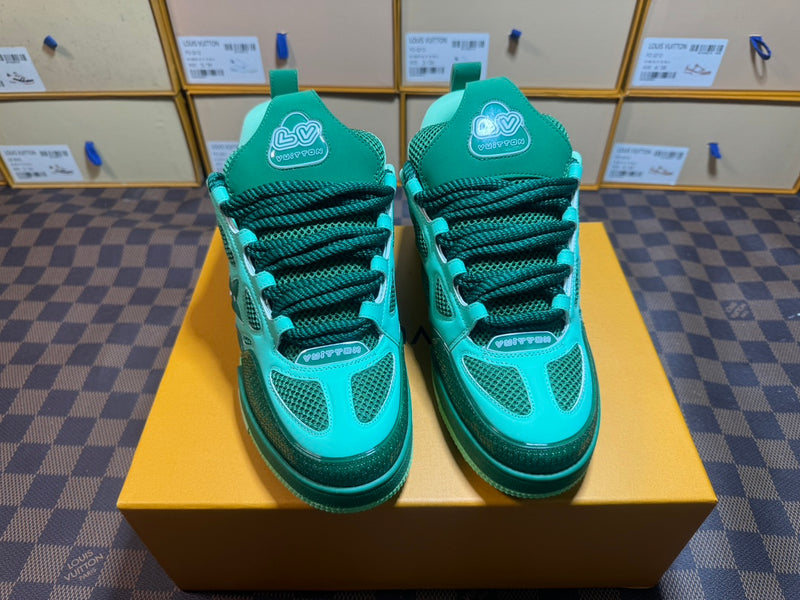 Louis Vuitton LV Skate Sneaker all green