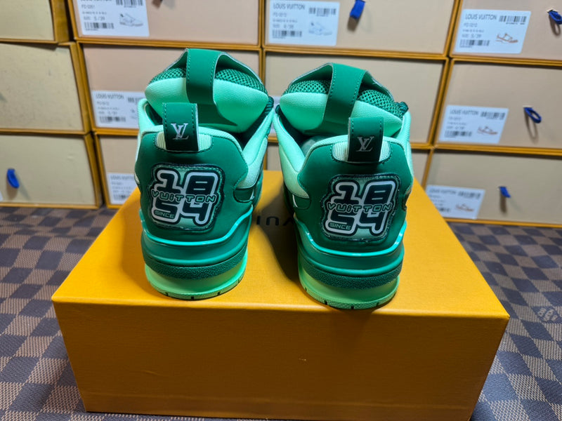 Louis Vuitton LV Skate Sneaker all green