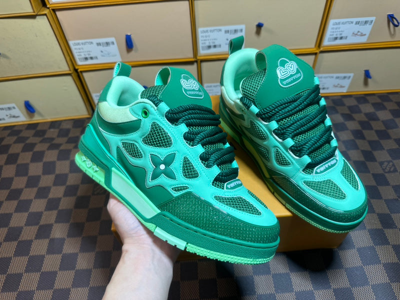 Louis Vuitton LV Skate Sneaker all green