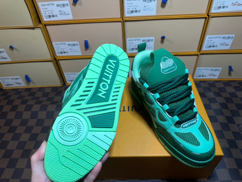 Louis Vuitton LV Skate Sneaker all green